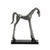 Antique Silver Resin Horse Sculpture - Small FC-SZ24051B
