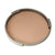 Peach Round Leather Tray with Metal Handle Detail FC-W24005B