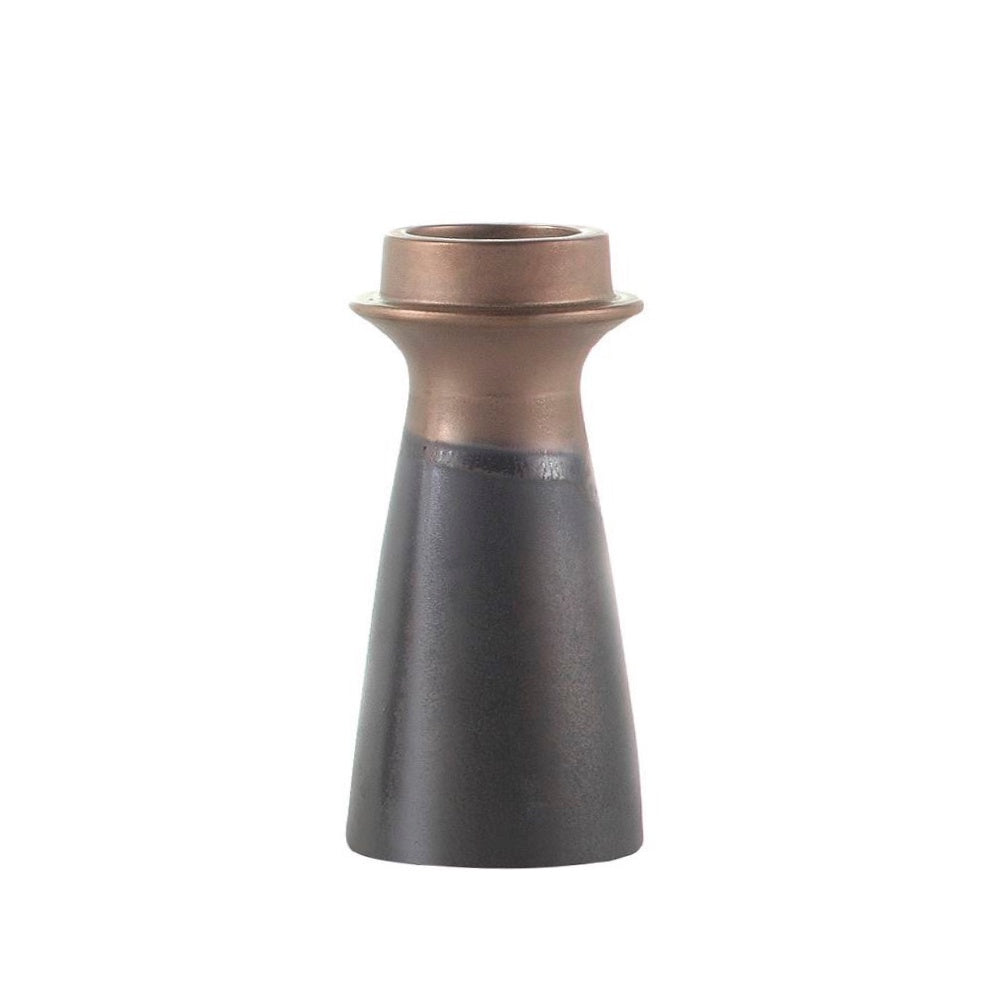 Bronze & Black Candleholder - Small ZTJSY0023J3