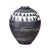 Black & White Patterned Ceramic Vase - B 603527