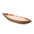 Soy Wax Candle in Teak Wood Bowl 83470