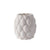 OffWhite Ceramic Textured Vase - Small 3D102613W07