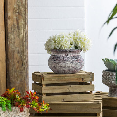 Distressed Terracotta Planter 460165