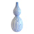 White & Blue Ceramic Vase - Large 601527