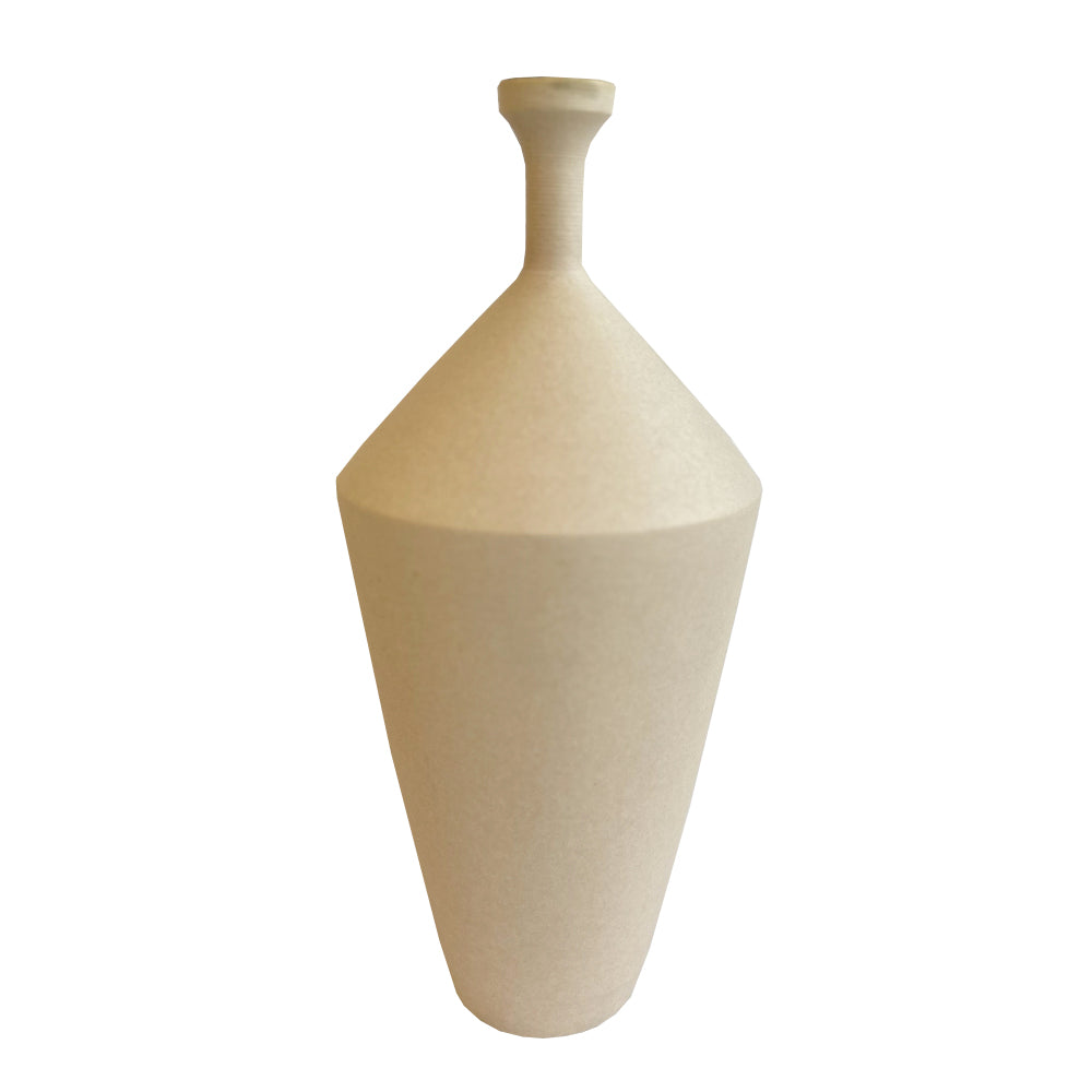Beige Ceramic Vase - B 605784