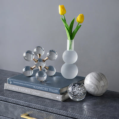 Glass & Iron Decorative Object - Medium 70364-SA