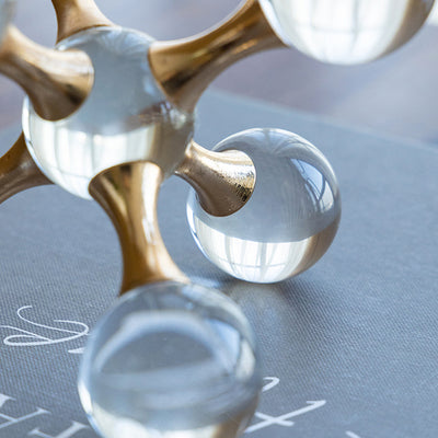 Glass & Iron Decorative Object - Large 70365-SA