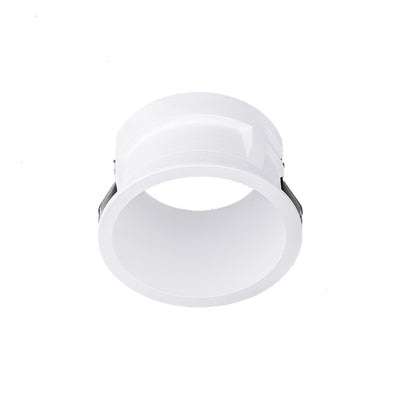 Fixed GU10 Holder Round Spotlight - White ALDH0101-G-W