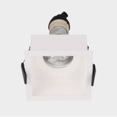 Fixed GU10 Holder Square Spotlight - White ALDL0014-G-W