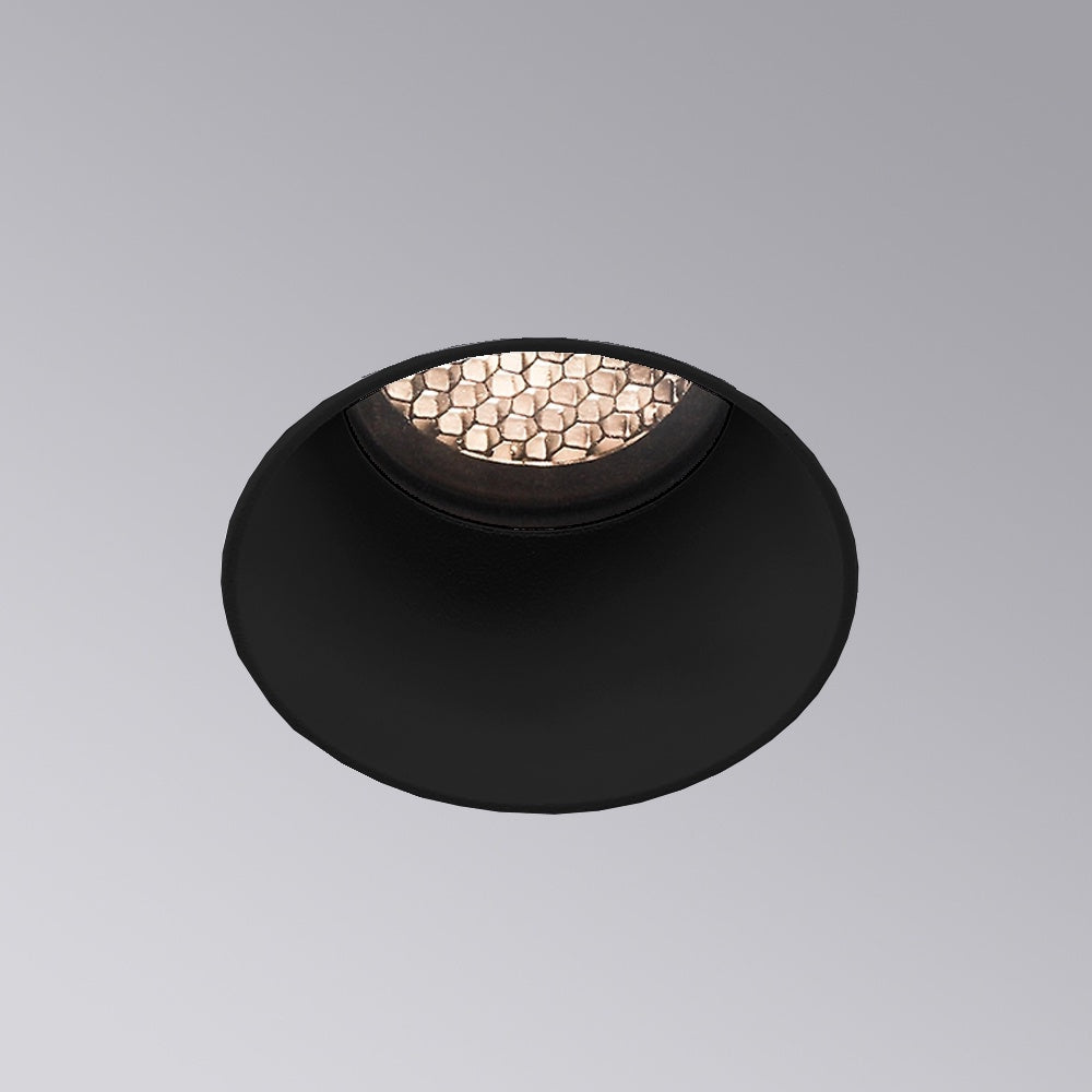 Trimless IP Rated Fixed COB LED Downlight - Black ALDL1232-B