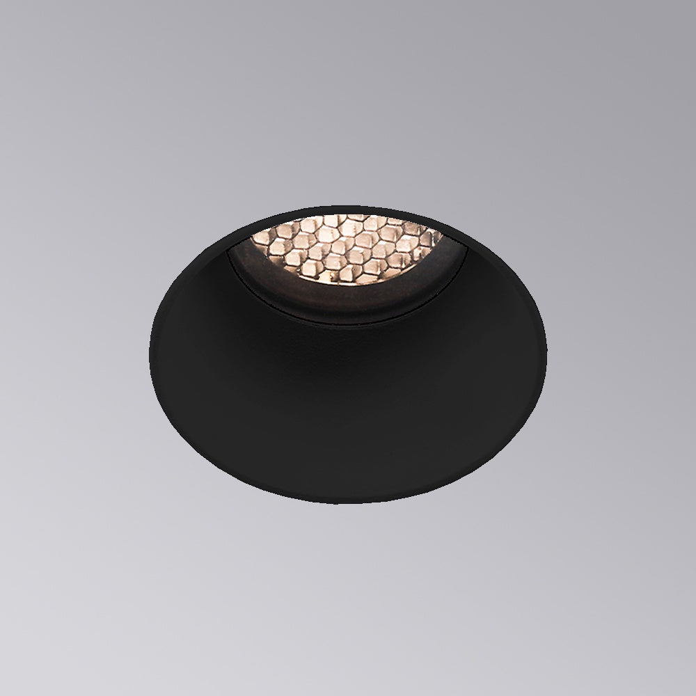 Trimless IP Rated Fixed COB LED Downlight - Black ALDL1238-B