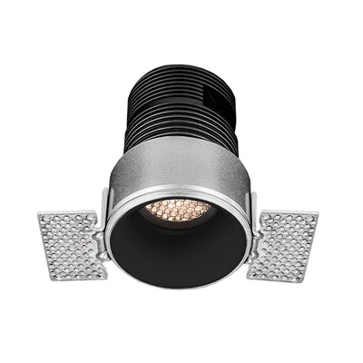 Trimless IP Rated Fixed COB LED Downlight - Black ALDL1238-B