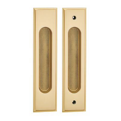 Genesis Recessed Door Pull - Brushed Gold BR-YML15-YLS