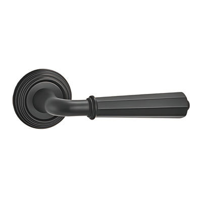 Harlow Door Handle with Thumbturn - Matte Black BR2202-2261-AH-TB
