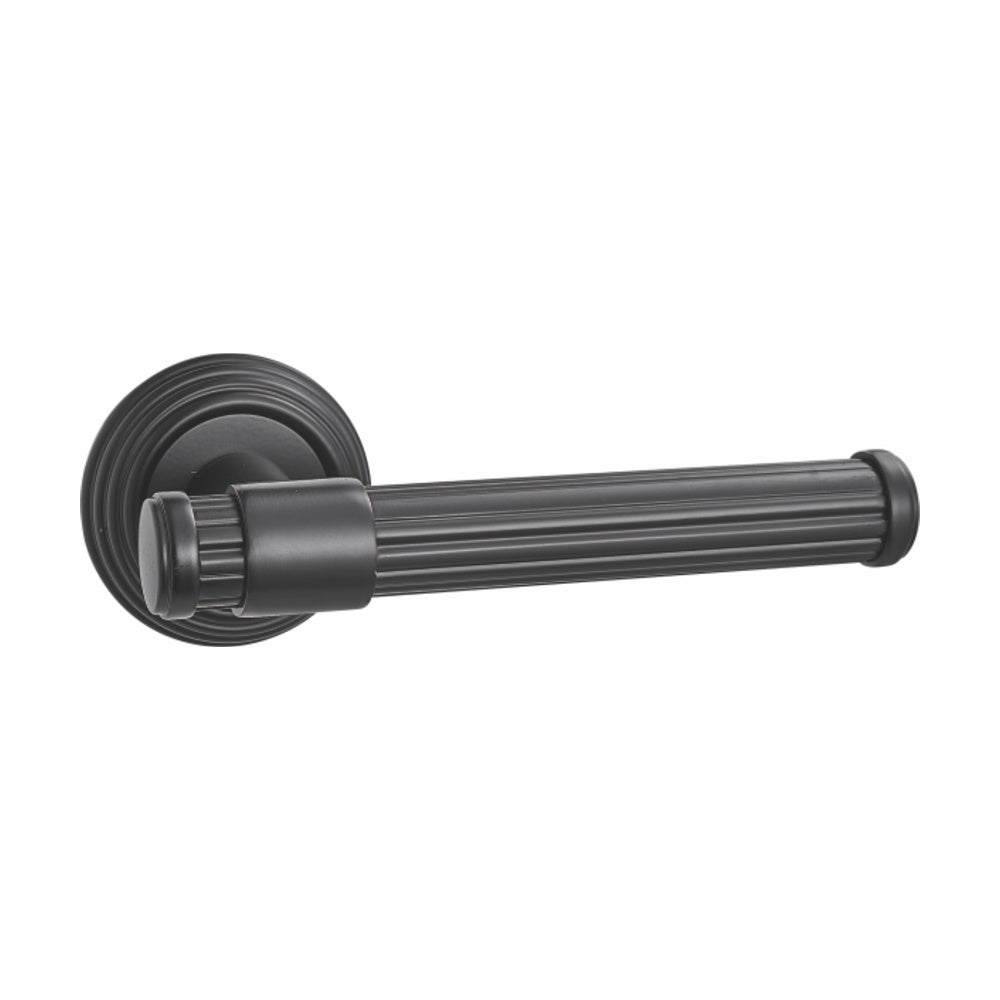 Raymond Door Handle with Thumbturn - Matte Black BR2202-2336-AH-TB