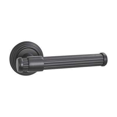 Raymond Door Handle with Thumbturn - Matte Black BR2202-2336-AH-TB