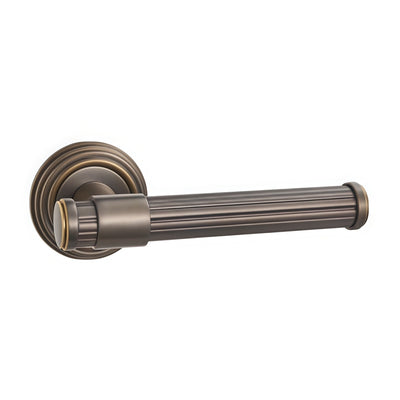 Raymond Door Handle with Thumbturn - Antique Bronze BR2202-2336-TCF-TB