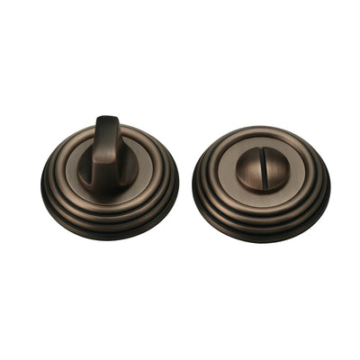 Raymond Door Handle with Thumbturn - Antique Bronze BR2202-2336-TCF-TB