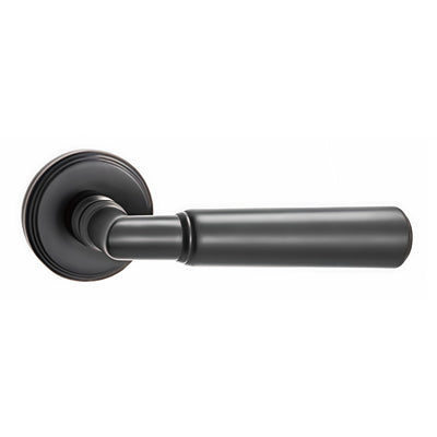 Fabio Door Handle with Thumbturn - Matte Black BR3-2293-AH-TB
