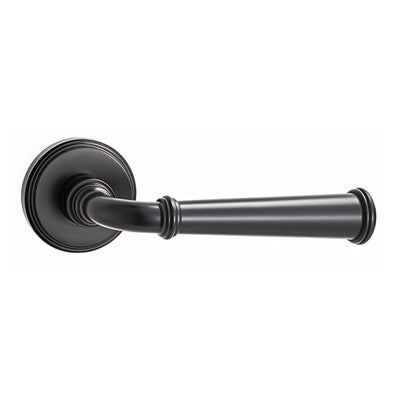 Céline Door Handle with Key Lock - Matte Black BR3-2298-AH-KL
