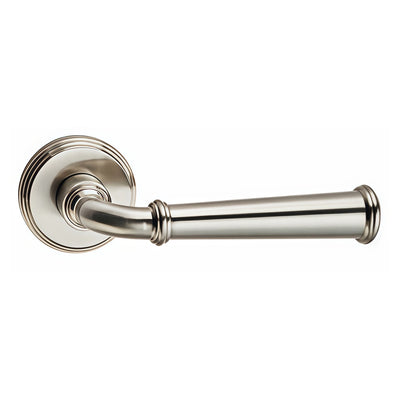 Céline Door Handle with Key Lock - Brushed Nickel BR3-2298-SN-KL