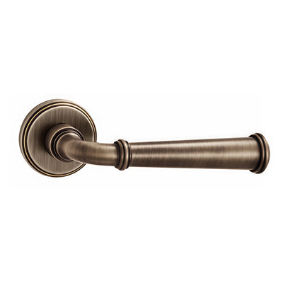 Céline Door Handle with Thumbturn - Antique Bronze BR3-2298-TCF-TB