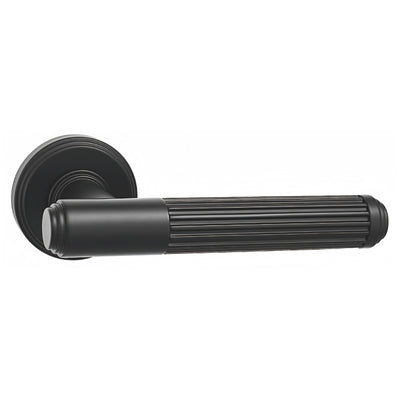 Carmen Door Handle with Thumbturn - Matte Black BR3-2332-AH-TB