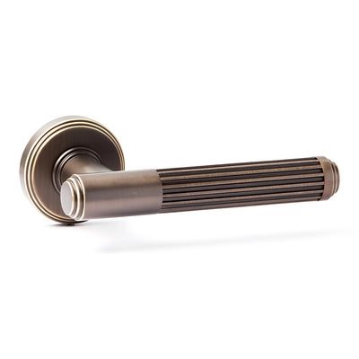 Carmen Door Handle with Thumbturn - Antique Bronze BR3-2332-TCF-TB
