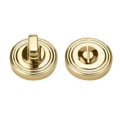 Louise Door Handle with Thumbturn - Polished Gold BR5-123-PVD-TB