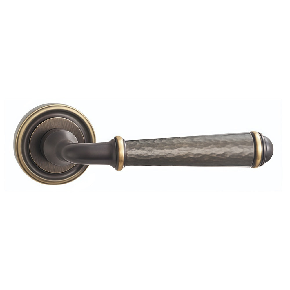 Antoine Door Handle with Thumbturn - Antique Bronze BR5-123B-TCF-TB