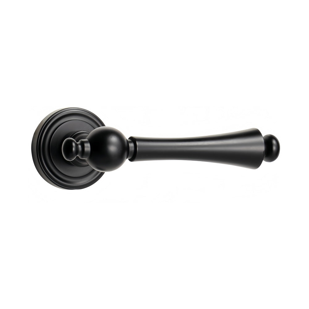 Blanca Door Handle with Thumbturn- Matte Black BR5-2289-AH-TB