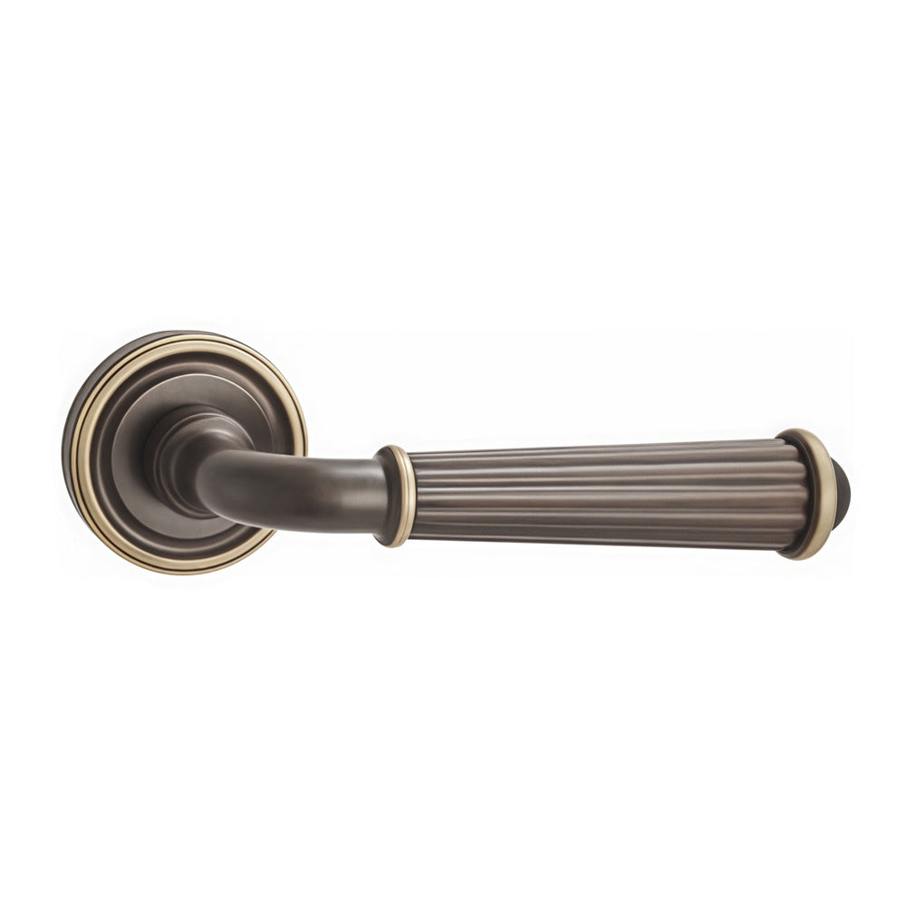 Colette Door Handle with Thumbturn - Antique Bronze BR5-2308-TCF-TB