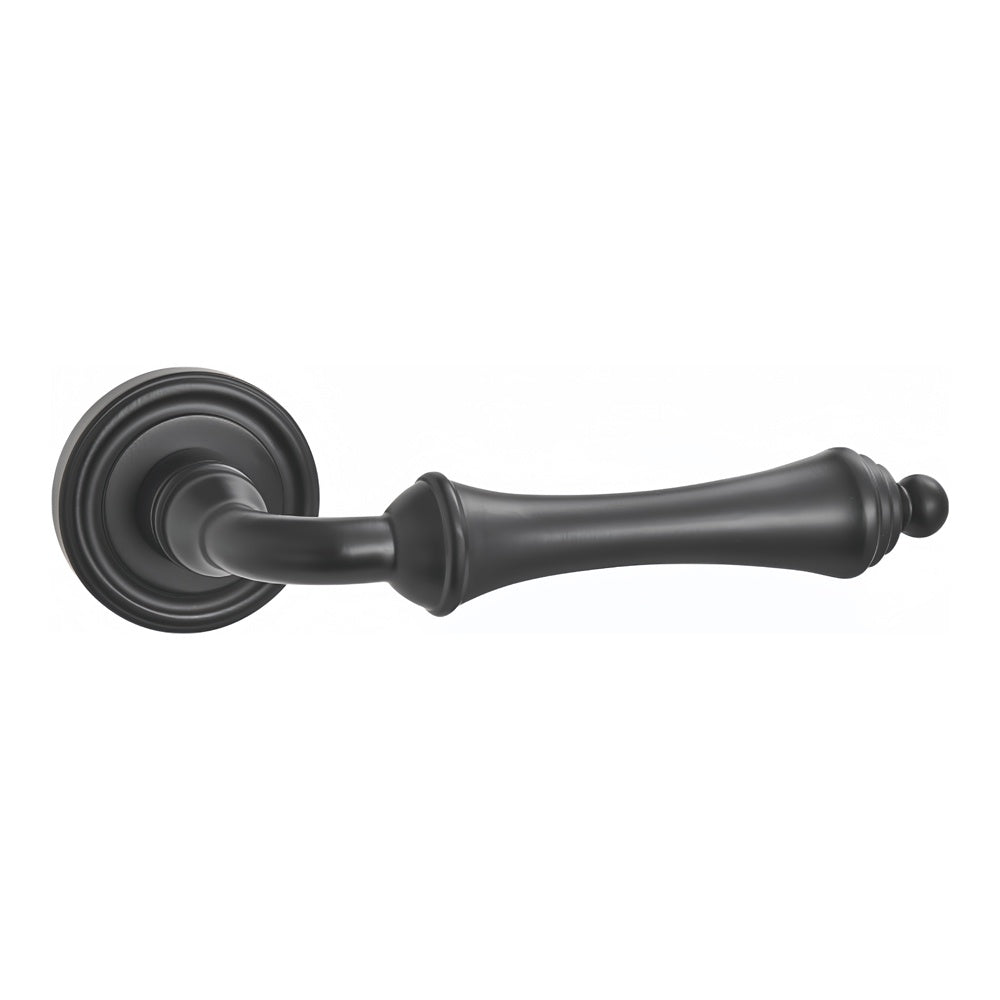 Antonio Door Handle with Thumbturn - Matte Black BR5-2508-AH-TB