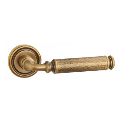 Henry Door Handle with Thumbturn - Antique Brass BR5-2511-FBS-TB