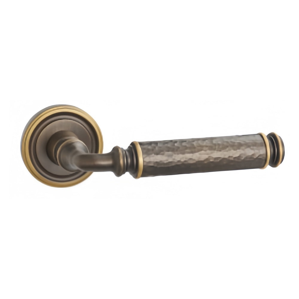 Henry Door Handle with Key Lock - Antique Bronze BR5-2511-TCF-KL