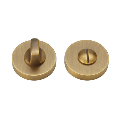 Rolland Door Handle with Thumbturn - Antique Brass BR7-2271-FBS-TB