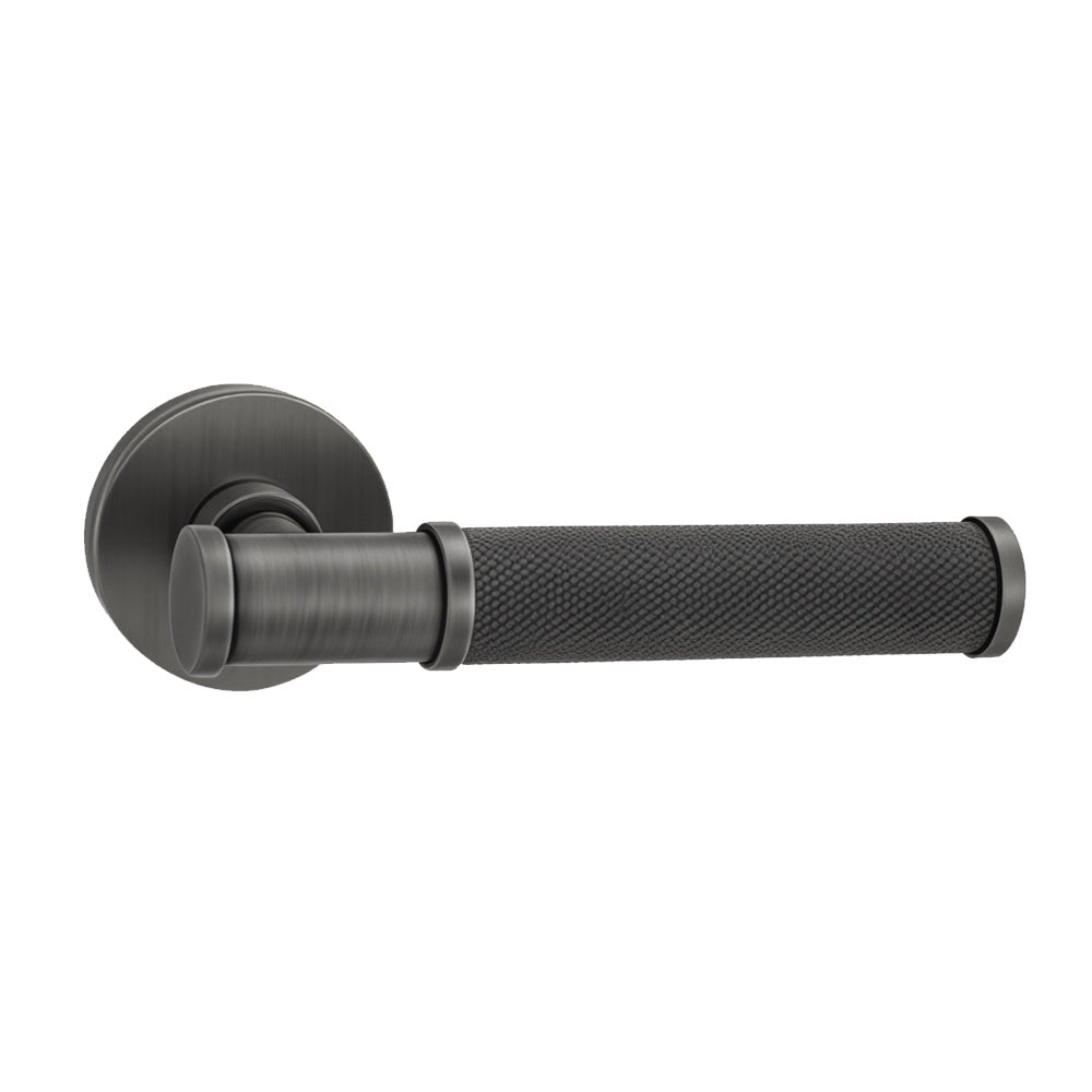 Windsor Door Handle with Thumbturn - Gunmetal BR7-2309-MG-TB