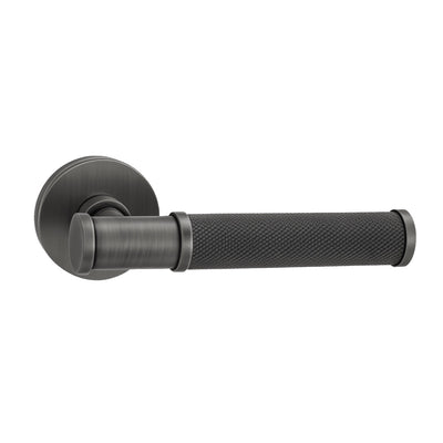Windsor Door Handle with Thumbturn - Gunmetal BR7-2309-MG-TB