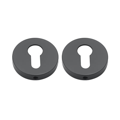 Lucia Door Handle with Key Lock - Matte Black BR7-2506-AH-KL