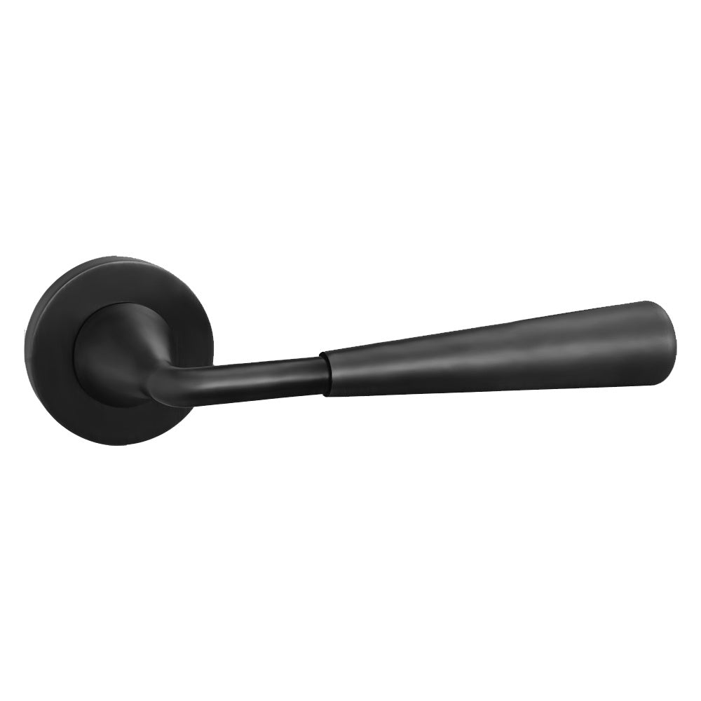 Lucia Door Handle with Thumbturn - Matte Black BR7-2506-AH-TB