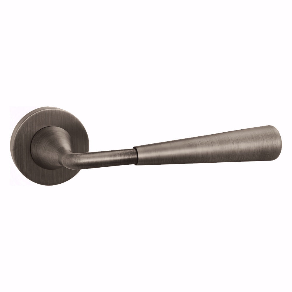 Lucia Door Handle with Thumbturn - Antique Bronze BR7-2506-TCF-TB