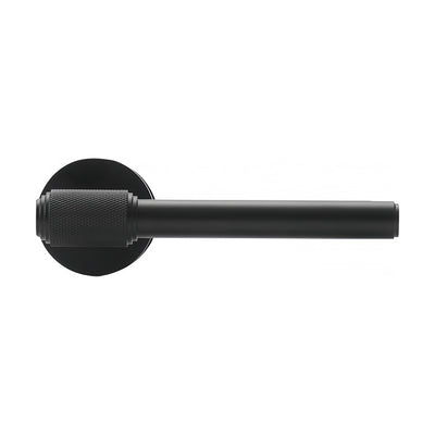 Brendan Door Handle with Key Lock - Matte Black BR7-2507-AH-KL