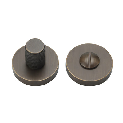 Marlon Door Handle with Thumbturn - Antique Bronze BR7-2519-TCF-TB