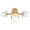 Uppsala Double Flushmount - Gold CA1034T