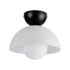 Barrie Flushmount - Black & White CA49386B