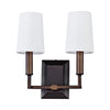 York Double Wall Light - Coffee CA812B