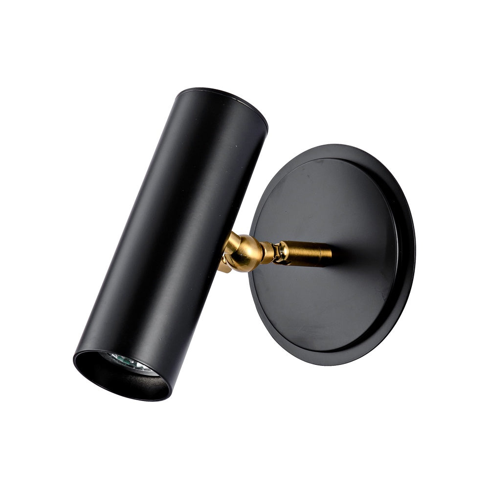 Preston Wall Light - Black & Gold CA9151B