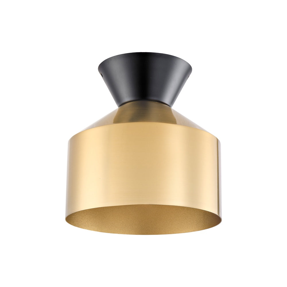 Avesta Flushmount - Gold & Black CAC9808B