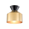 Avesta Flushmount - Gold & Black CAC9808B