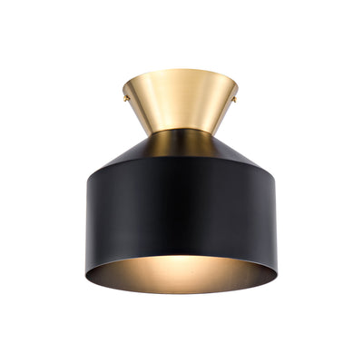 Avesta Flushmount - Black & Gold CAC9808T